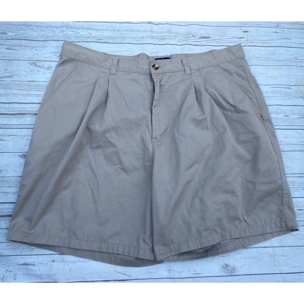 Puritan shorts Khaki 38 Pleated pockets